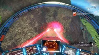 No Man's Sky starship mining