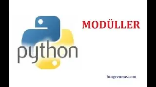 Ders-8: Python Modül Oluşturma