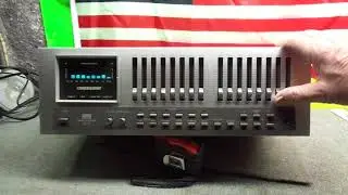 DEMO OF VINTAGE SANSUI SE-9 COMPU-EQUALIZER FOR SALE