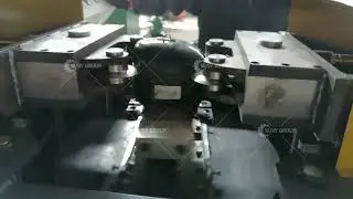 Compressor dismantling machine