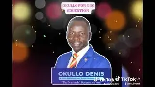 KUMI UNIVERSITY GUILD ELECTION 2025-2026, HON  OKULLO DENIS FOR GRC EDUCATION AND GUILD SPEAKER