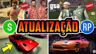 🔥 Atualiza&ccedil;&atilde;o Semanal do GTA Online: Chegou NOVO CARRO Itali Classico, Novos Carros Gr&aacute;tis +GTA PLUS