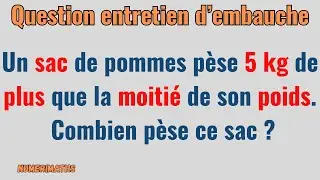 📚 Question entretien d'embauche : Évitez le piège des 7,5 kg !