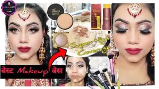 OLIVIA से बनाए High Coverage Foundation😳10 घंटे टिकेगा, Desi Wedding LOOK||Super Long Lasting Makeup