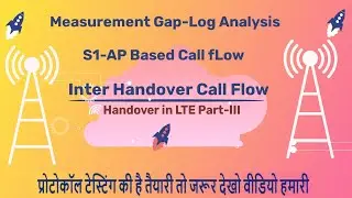 Inter Handover call Flow | Measurement Gap क्या होता है | Log Analysis
