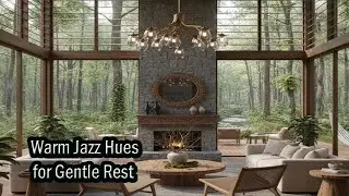 🎶🎧 Relaxing R&B Jazz music. Warm Jazz Hues for Gentle Rest.