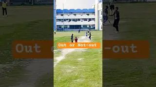 Out ✅ or Not-out ❌ #sigma #trending #viral #umpirescall
