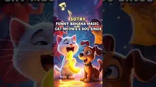 𝗙𝘂𝗻𝗻𝘆 𝗕𝗮𝗻𝗮𝗻𝗮 𝗠𝗮𝗴𝗶𝗰&ndash;𝗖𝗮𝘁 𝗠𝗲𝗼𝘄𝘀 & 𝗗𝗼𝗴 𝗦𝗶𝗻𝗴𝘀 | HindiStory | Catminni | DogBobby | shortstory | Ramshu |