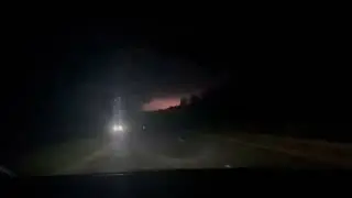 lightning is pretty intense in north conway looking toward the tornado warned storm