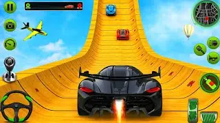 Impossible Car Stunts Mega Ramp Car Driving Games - Android GamePlay 