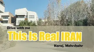 Driving Karaj City - Morning Drive - Driving IRAN 2024 - IRAN 4K