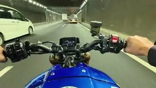 Yamaha XSR900 Quickshifter Downshift Sound | 2022 Model Rev-Matching & Exhaust Pops
