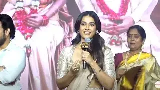 Aakanksha Singh Speech @ Shashtipoorthi Trailer Launch Manastars