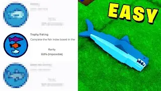99 Nights In The Forest HOW TO COMPLETE FISHING INDEX (Easy Trophy Fishing Badge)