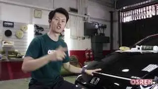 Как отполировать оригинальное лакокрасочное покрытие Honda (липкая краска)