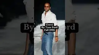 Tom Ford for Gucci Fall 1996 #tomford #gucci #fashion #vintagefashion #womensfashion #mensfashion