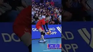 Ran Takahashi's serve