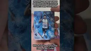 Открытие Topps Premier League 2026 Праздничный календарь обратного отсчета. Набор №19. #topps #pr...