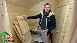 обзор баня бочка квадро овал 4 на 4 метра Вологда