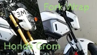 2018 Honda Grom 3M 1080 Fork Wrap