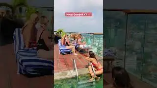 Granbell Hotel Colombo | Amazing Swimming Pool & City View 😍🤩 #shortfeed #hotel #srilanka