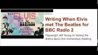 When Elvis  met  The Beatles