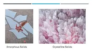 Solids and Types of Solids Urdu/Hindi medium@prof.masoodfuzail| Amorphous solids|Crystalline Solids