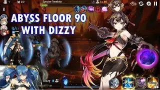 EPIC SEVEN ABYSS FLOOR 90 WITH DIZZY + 2 MOONLIGHT SUMMONS