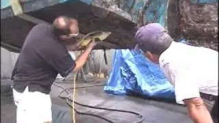 Fibreglass Hull Cleaning