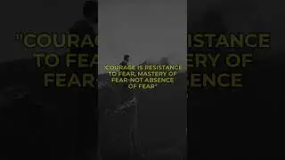 Master Fear with Courage | Mark Twain Quote on Bravery #quotes #4k