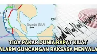 Alarm Merah Megathrust Jawa Sumatra Dinyalakan , Tsunami 34 M @darwono3394 