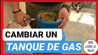 ¿Cómo cambiar un TANQUE DE GAS? | Papá, ¿Cómo lo hago?