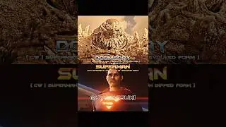CW Sun Dipped Superman vs CW Doomsday | #edit #vs #series #shorts #fyp #4k #foryou #fy #dc #movie