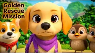 🔥 EXTREME Rescue! Bino Corgi's DANGEROUS Climb To Save The Eggs! 🥚 Disney Style 3D Animat