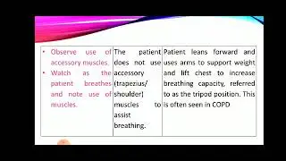 Assessing thorax and lungsتقييم صحى عملى الفرقة الأولى الدبلوم التخصصى