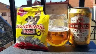 Malaco Djungelvrål Original With Mariestads Öl Export Lager Review