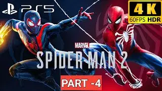 Spider-Man 2 PS5 Gameplay Walkthrough Part 4 &ndash; 4K 60FPS | No Commentary