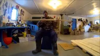 Inuit Style Harpoon & Snow Goggles