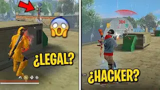 ¡ESTE JUGADOR PEGABA TODO ROJO! ☠️ ¿ERA HACKER O LEGAL? 😨 FREE FIRE