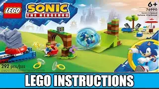 LEGO Instructions | Sonic the Hedgehog | 76990 | Sonic's Speed Sphere Challenge