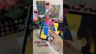 DIY Key from Squid Game🗝️