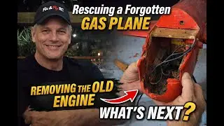 Rescuing a Forgotten Gas Plane &ndash; Old Engine Removal