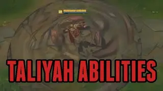 LoL Taliyah Ability Spotlight - League of Legends New Champion!