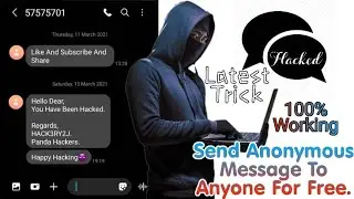 HACK3RY2J || Sending Anonymous Message || Anon-SMS || Panda Hackers