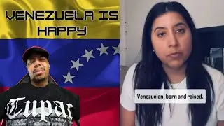 Venezuela is happy, woman says that the whole country is happy