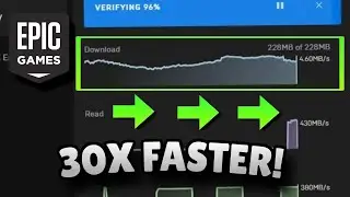 How to fix slow Epic Games Launcher Download Speeds! (0.00b/s Download fix)