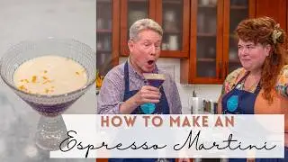 Espresso Martini Recipe with Guest Host Erika from Lyon Rum | Chesapeake Bites