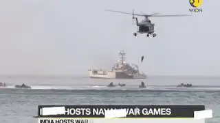 India Hosts Mega Naval Exercise, War games