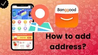 How to add address to the address book section on Banggood?