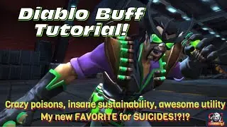DIABLO Buff Tutorial! Awesome poisons, insane regeneration, and amazing for &ldquo;Suicide &ldquo; Masteries!